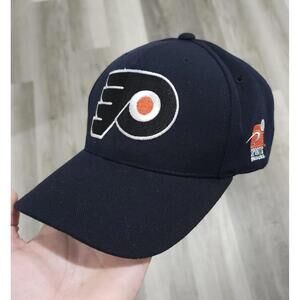 Vintage Philadelphia Flyers NHL Sports Specialties Snapback Hat Wool Blend